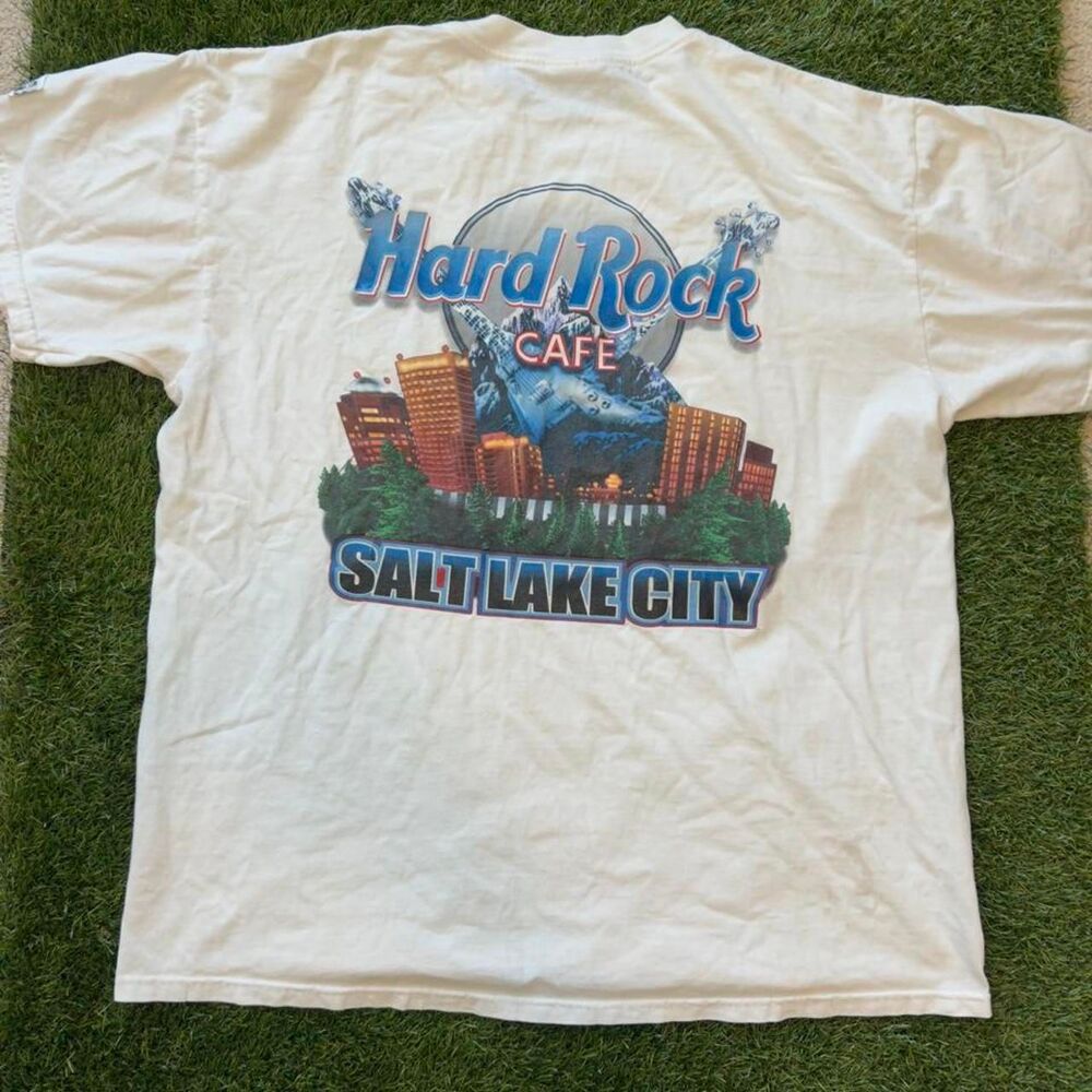 Hard-rock-cafe Men's White T-shirt